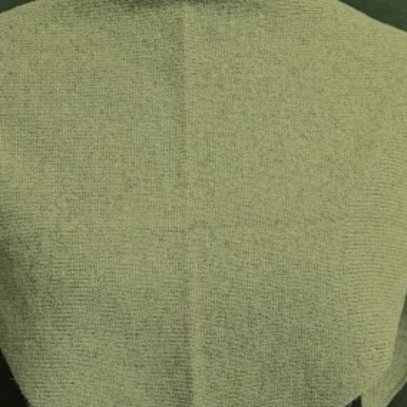 Green Scarf Bandanna — Women’s Neck Kerchief Knitted Triangle Scarf - Picture 5 of 5